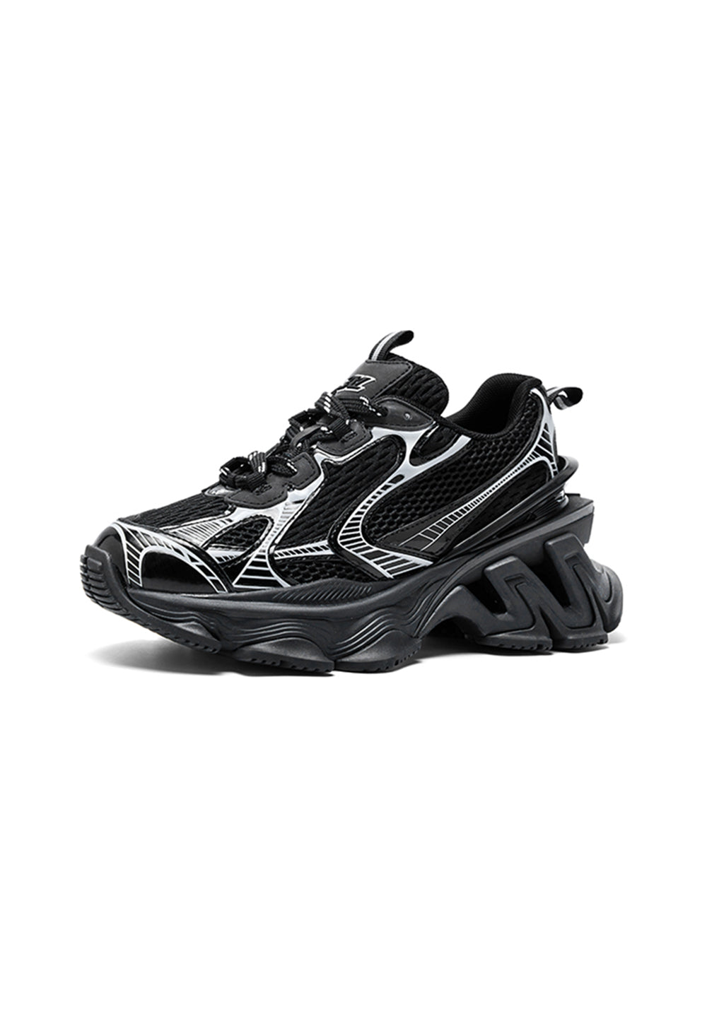 CHERYKALLY | Silver Metallic Dad Sneakers  - PSYLOS 1, CHERYKALLY | Silver Metallic Dad Sneakers , Chunky Sneakers, CHERYKALLY, PSYLOS 1